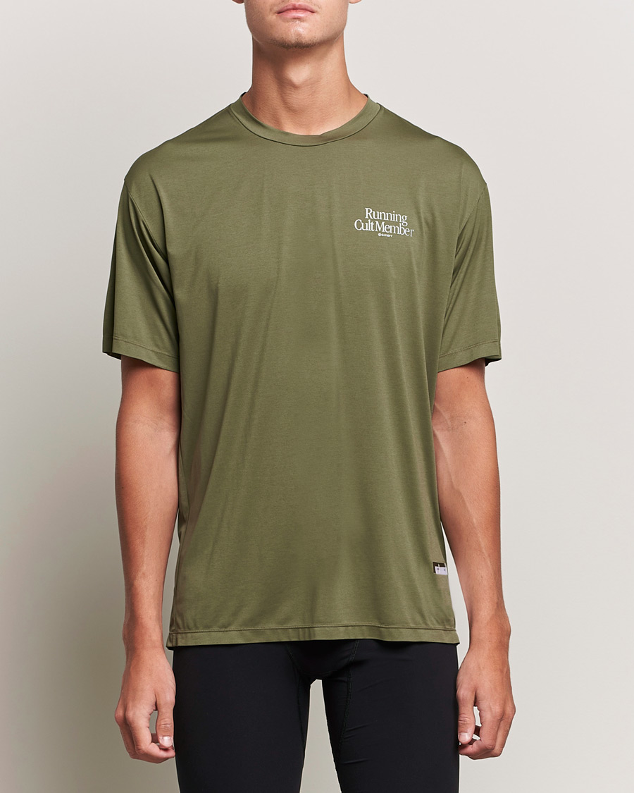 Men | T-Shirts | Satisfy | AuraLite T-Shirt Olive