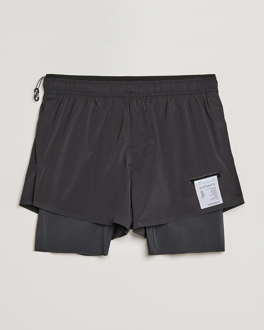 Men | Shorts | Satisfy | TechSilk Shorts Black