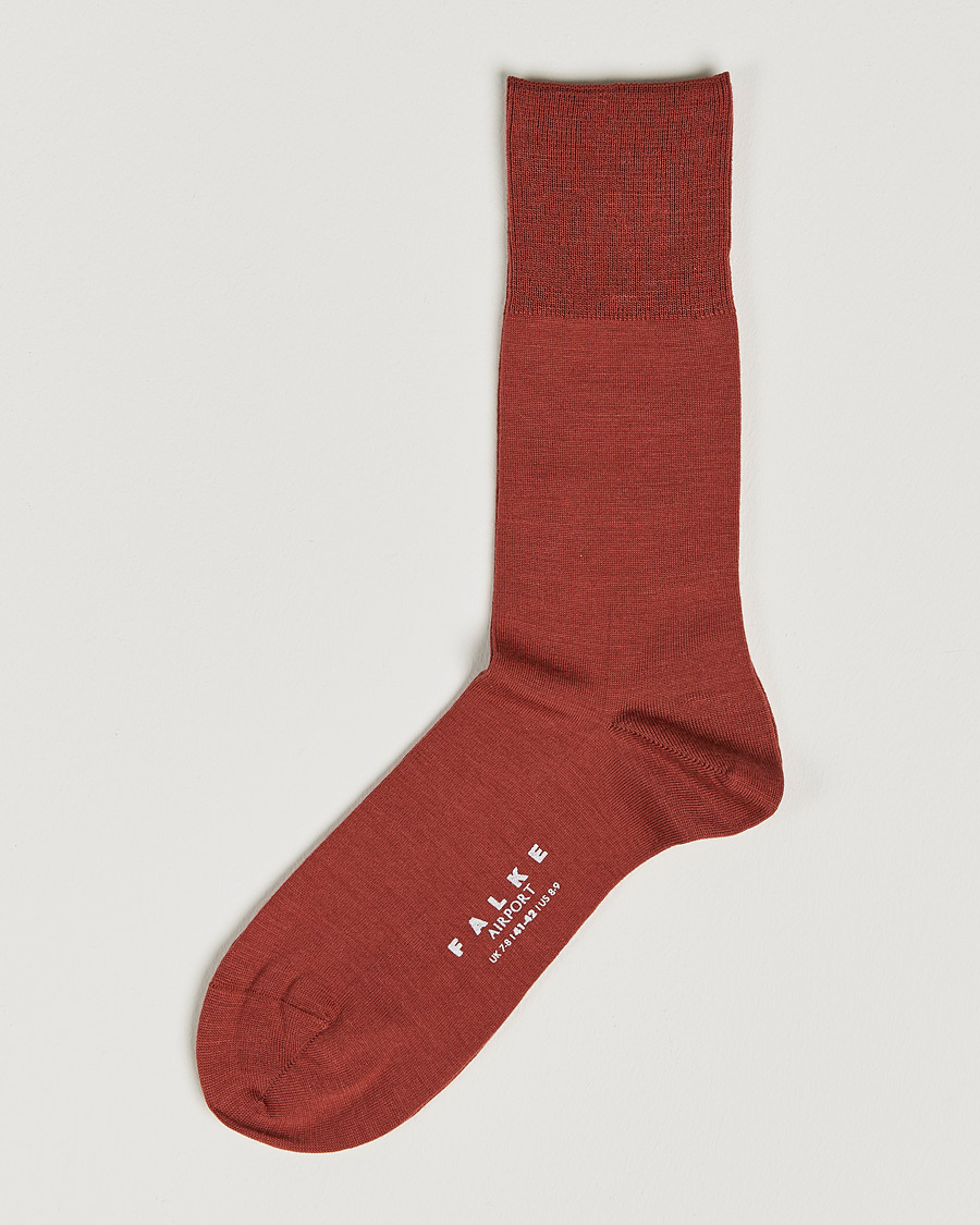 Men | Underwear & Socks | Falke | Airport Socks Rust