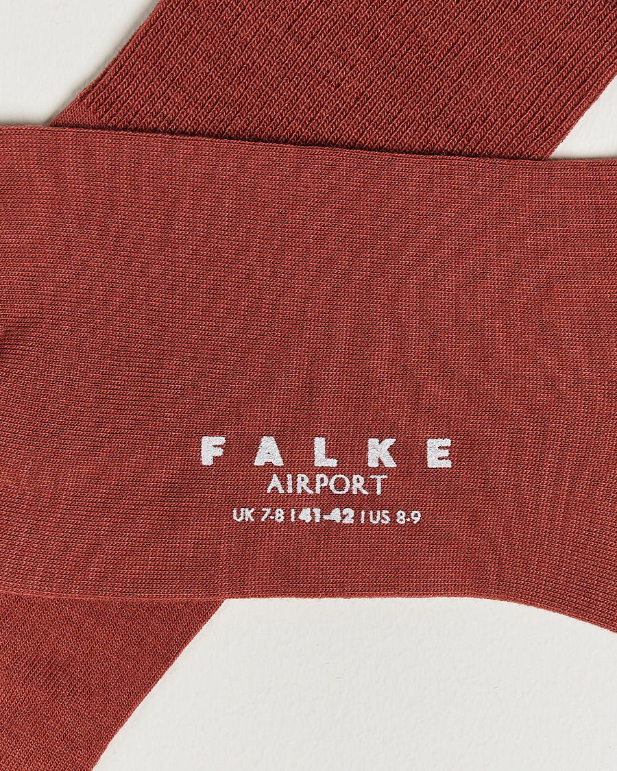 Men | Underwear & Socks | Falke | Airport Socks Rust