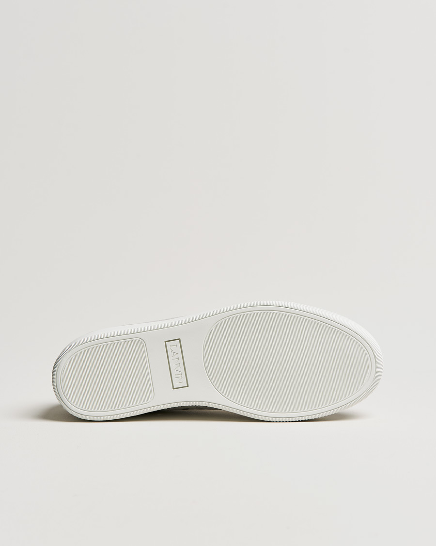 Men | Lanvin Nappa Cap Toe Sneaker Light Grey | Lanvin | Nappa Cap Toe Sneaker Light Grey