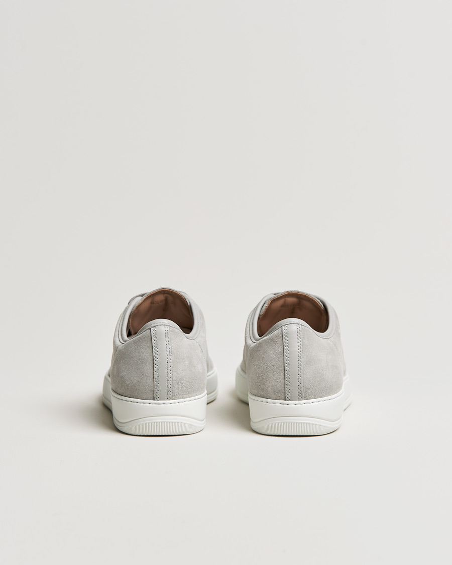 Men | Lanvin Nappa Cap Toe Sneaker Light Grey | Lanvin | Nappa Cap Toe Sneaker Light Grey