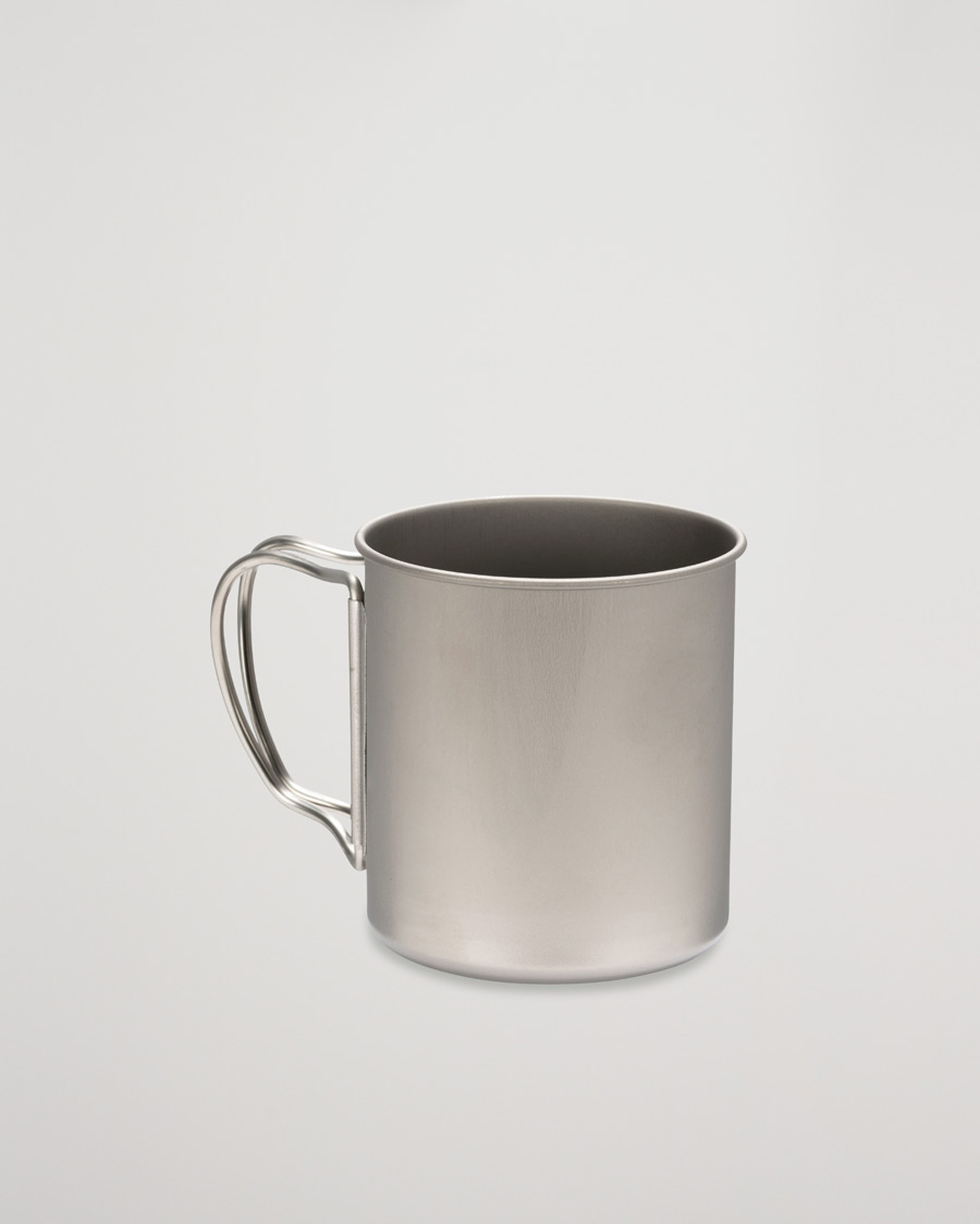 Men | Outdoor living | Snow Peak | Single Wall Mug 450 Titanium