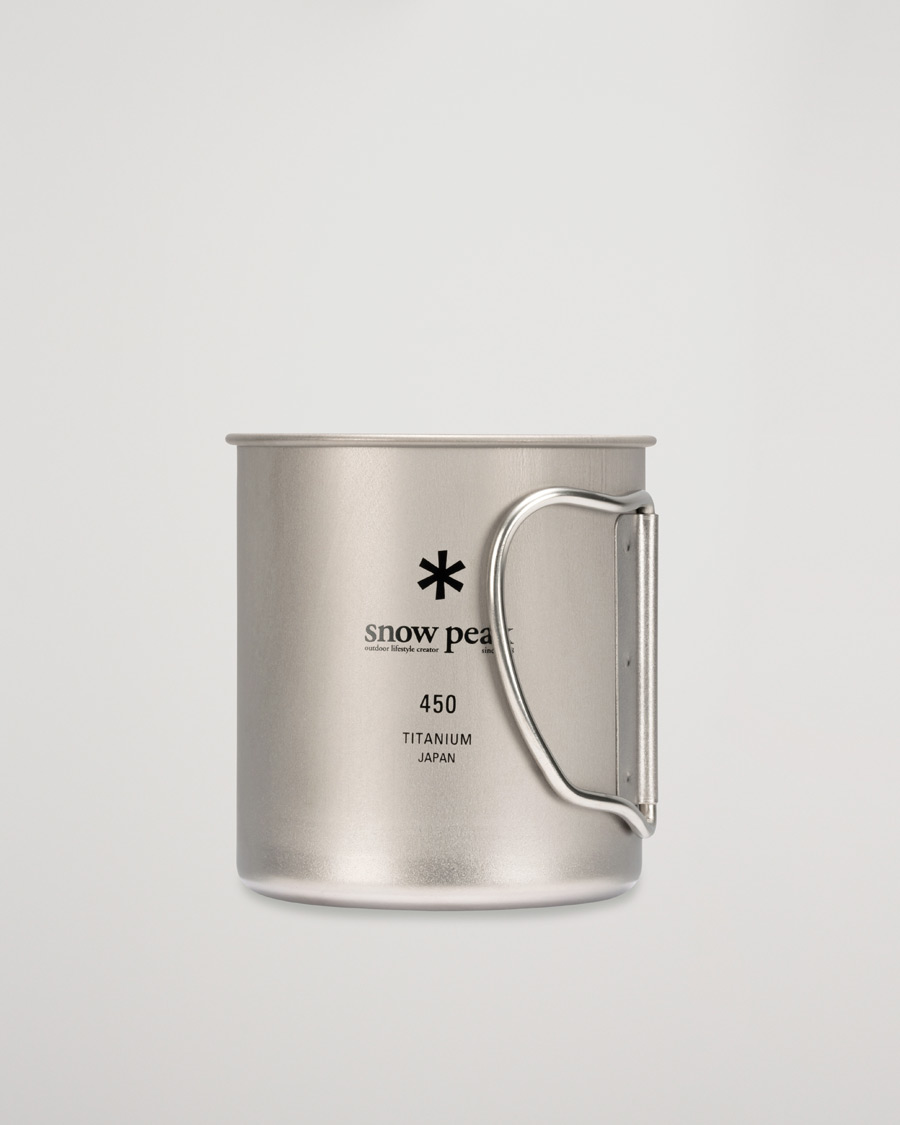 Men | Outdoor living | Snow Peak | Single Wall Mug 450 Titanium