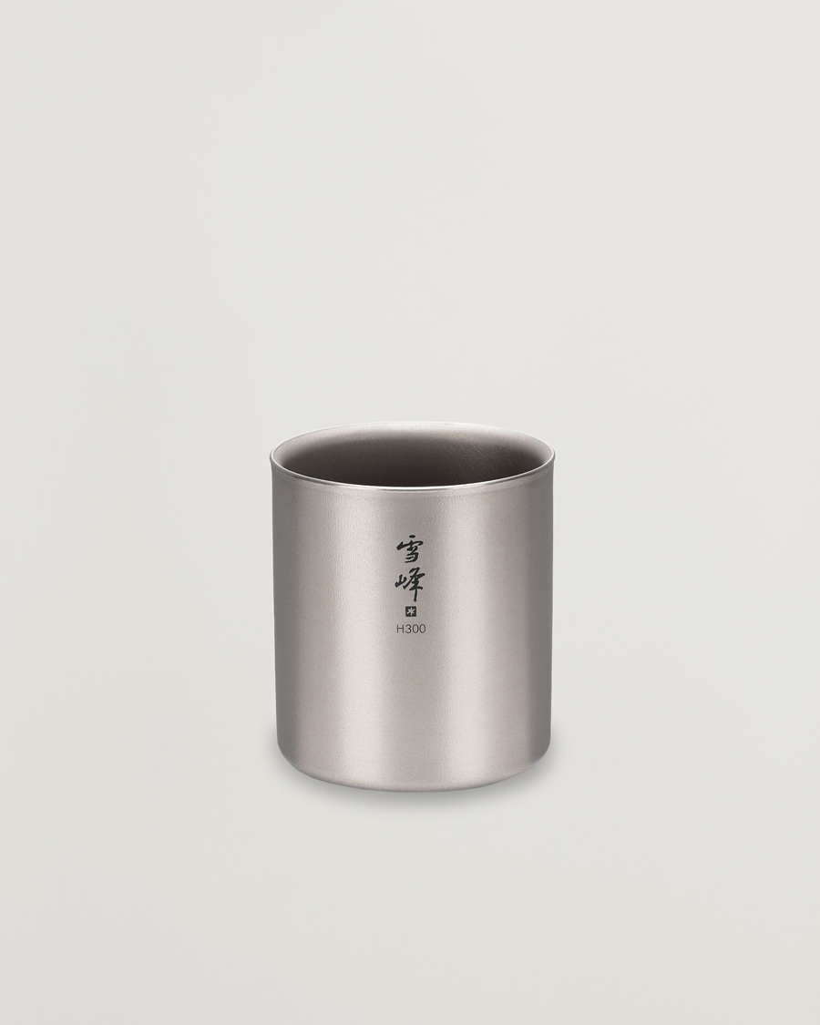 Men | Camping gear | Snow Peak | Double Wall Stacking Mug 300 Titanium