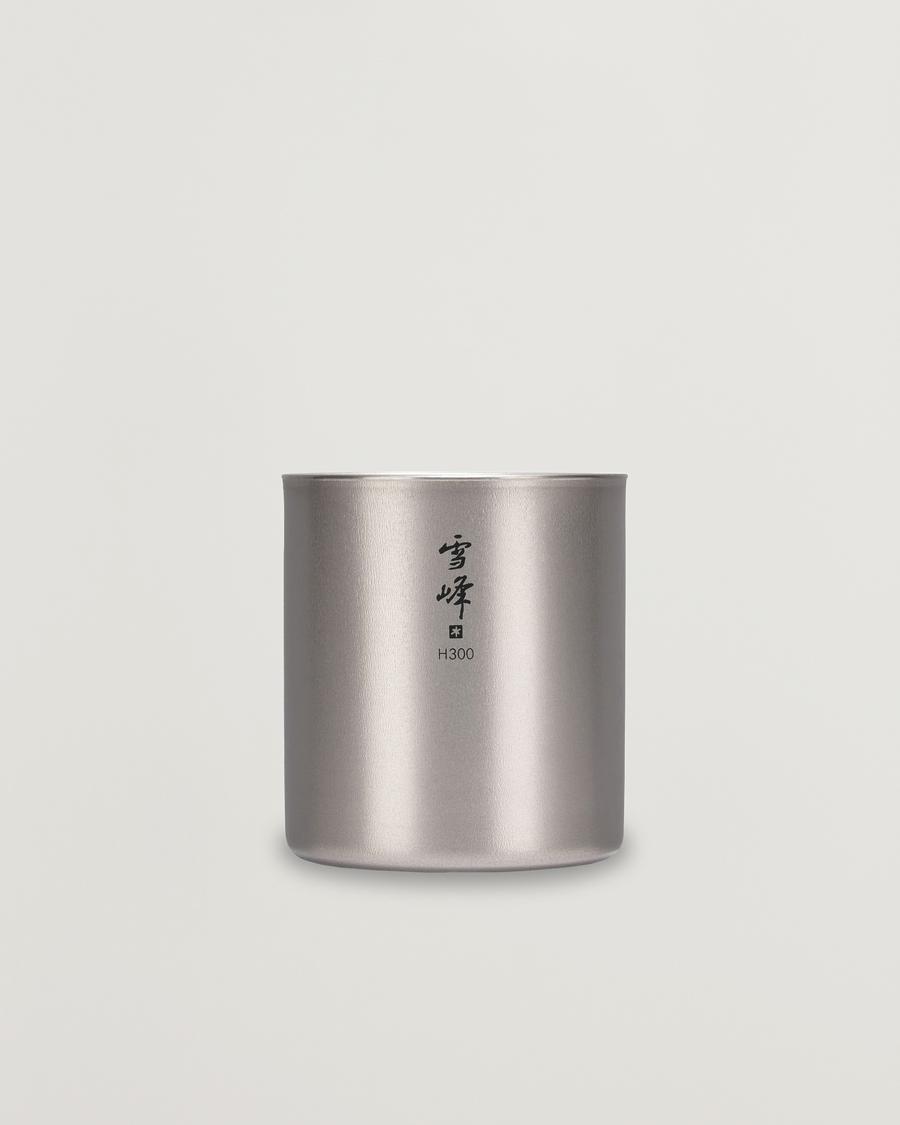 Men | Outdoor living | Snow Peak | Double Wall Stacking Mug 300 Titanium