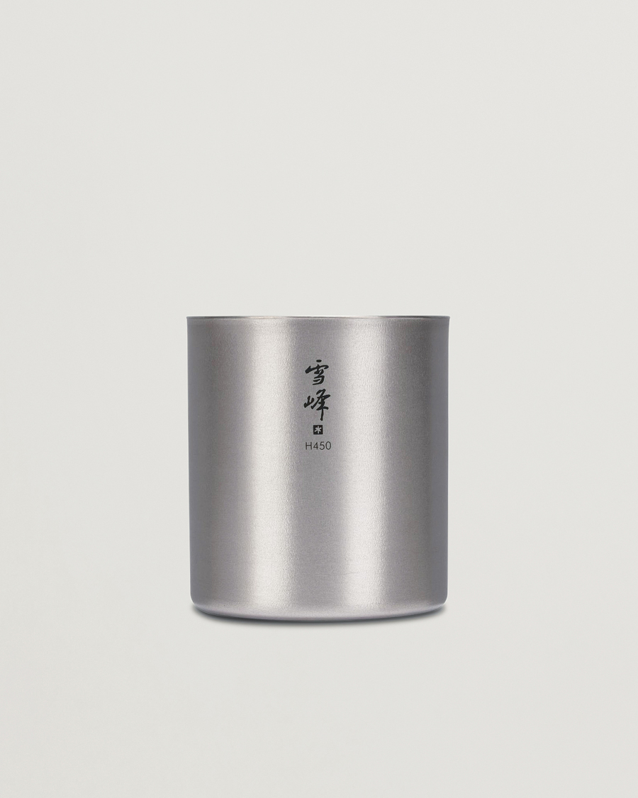 Men | Outdoor living | Snow Peak | Double Wall Stacking Mug 450 Titanium