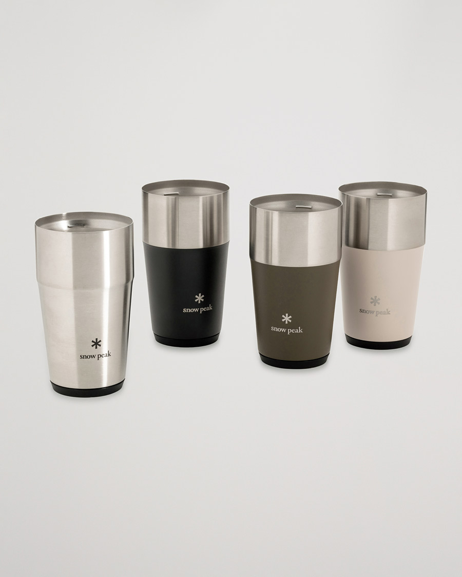 Men | Camping gear | Snow Peak | Beer Tumbler Set Titanium
