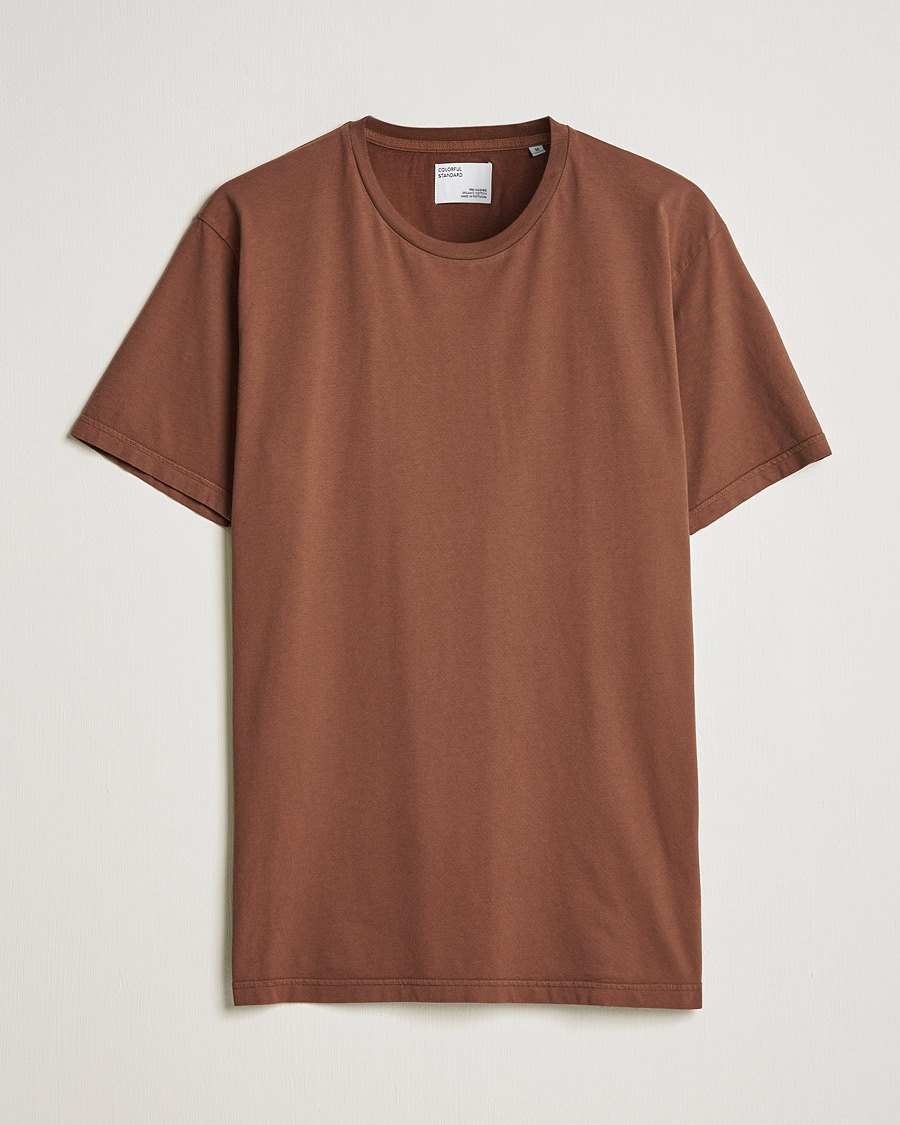 Men | T-Shirts | Colorful Standard | Classic Organic T-Shirt Cinnamon Brown