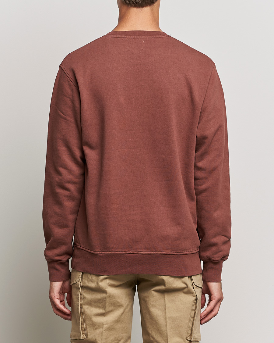 Men | Sweaters & Knitwear | Colorful Standard | Classic Organic Crew Neck Sweat Cinnamon Brown