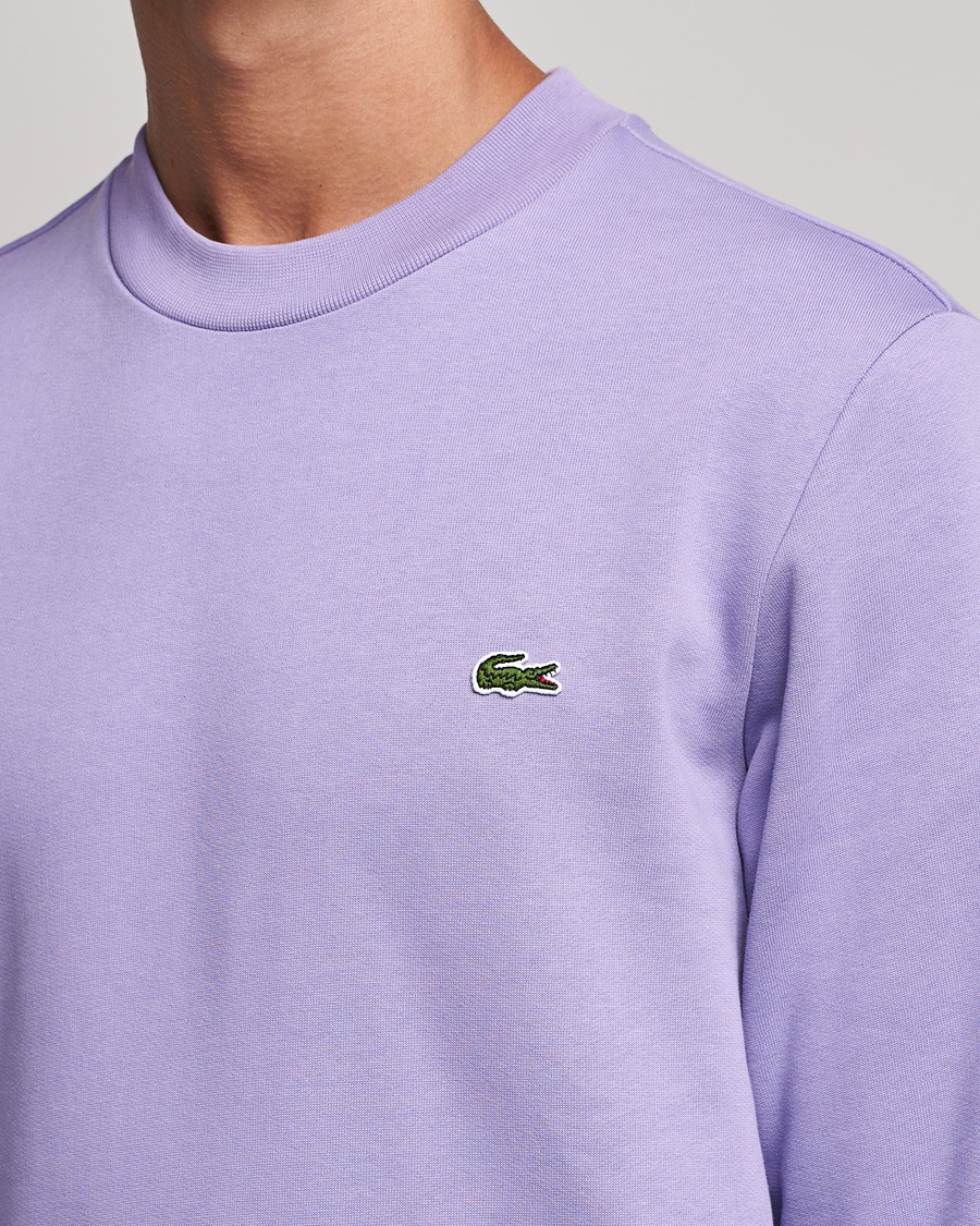 Men | Sweaters & Knitwear | Lacoste | Crew Neck Sweatshirt Neva Purple