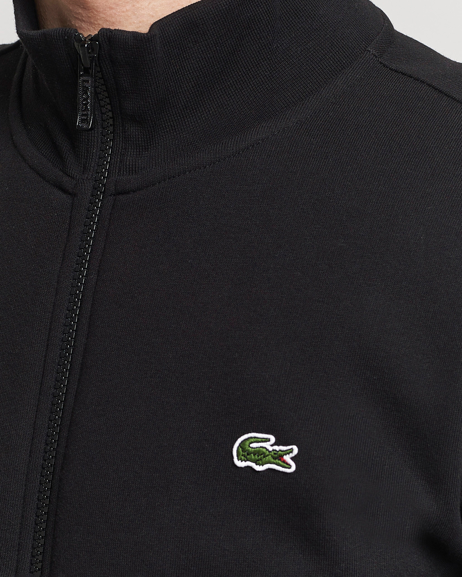 Men | Sweaters & Knitwear | Lacoste | Full Zip Sweater Black
