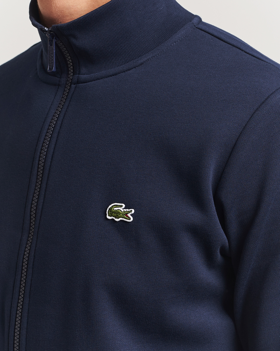 Men | Sweaters & Knitwear | Lacoste | Full Zip Sweater Navy