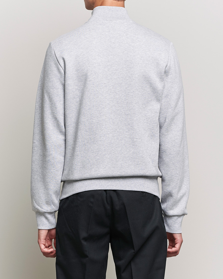 Men | Sweaters & Knitwear | Lacoste | Full Zip Sweater Silver Chine