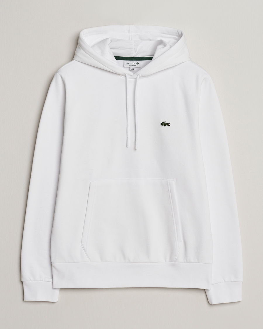 Men | Sweaters & Knitwear | Lacoste | Hoodie White