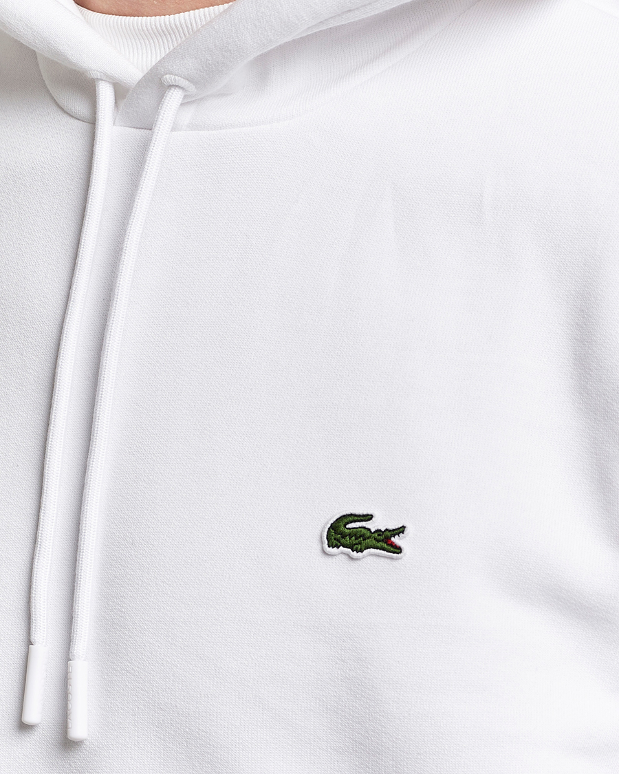 Men | Sweaters & Knitwear | Lacoste | Hoodie White
