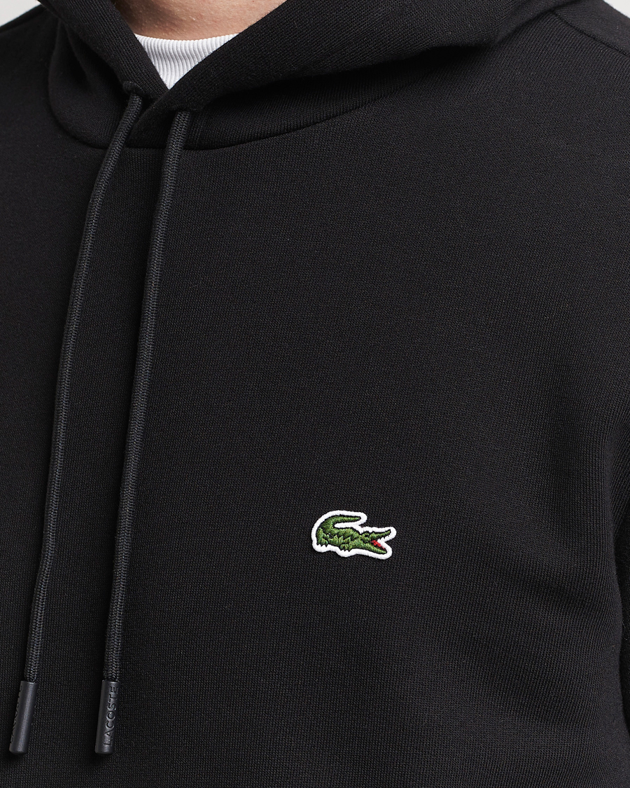 Men | Sweaters & Knitwear | Lacoste | Hoodie Black