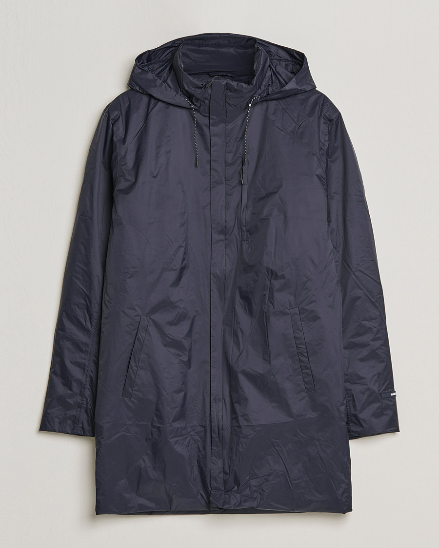 Men | Coats & Jackets | RAINS | Padded Nylon Coat Navy