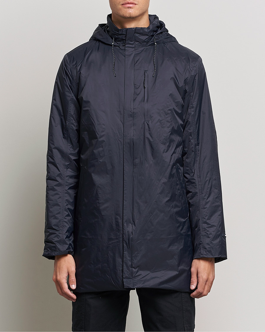Men | Coats & Jackets | RAINS | Padded Nylon Coat Navy