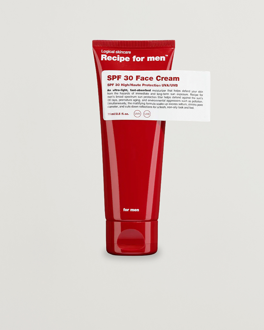 Men | Skincare | Recipe for men | SPF 30 Face Cream 75ml