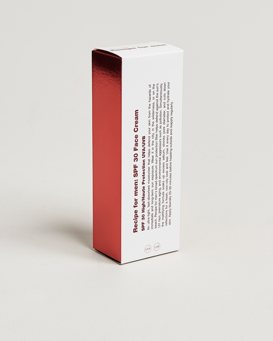 Men | Skincare | Recipe for men | SPF 30 Face Cream 75ml