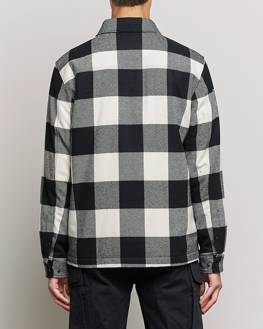 Men | Shirts | Woolrich | Alaskan Wool Padded Overshirt White Buffalo