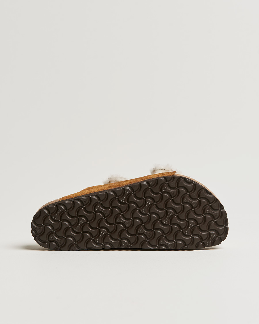 Men | BIRKENSTOCK Arizona Classic Footbed Shearling Mink Suede | BIRKENSTOCK | Arizona Classic Footbed Shearling Mink Suede