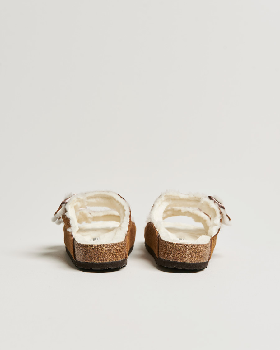 Men | BIRKENSTOCK Arizona Classic Footbed Shearling Mink Suede | BIRKENSTOCK | Arizona Classic Footbed Shearling Mink Suede