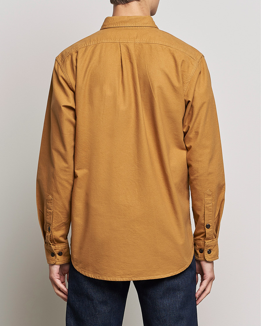Men | Shirts | Filson | Field Flannel Shirt Nubuck Tan