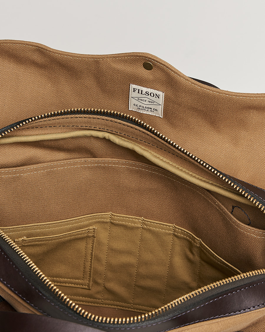 Men | Bags | Filson | Original Briefcase Tan