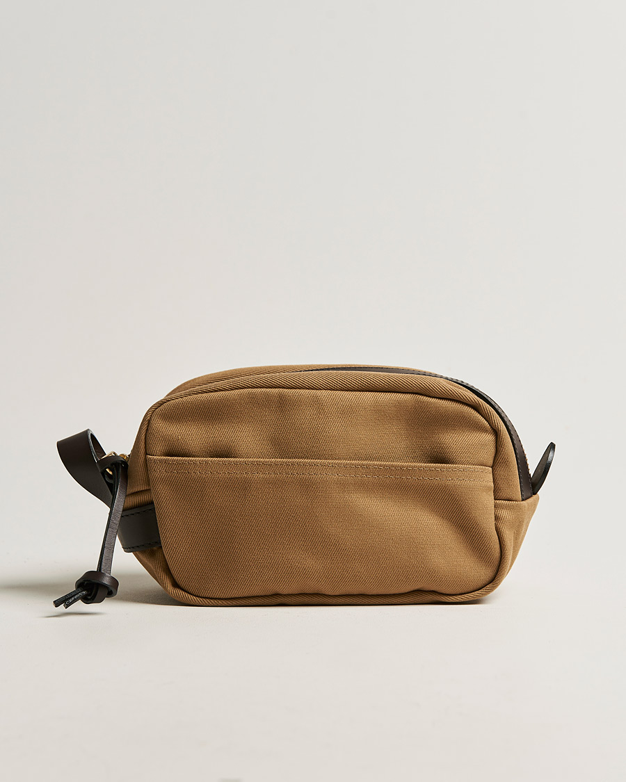 Men | Bags | Filson | Rugged Twill Travel Kit Tan