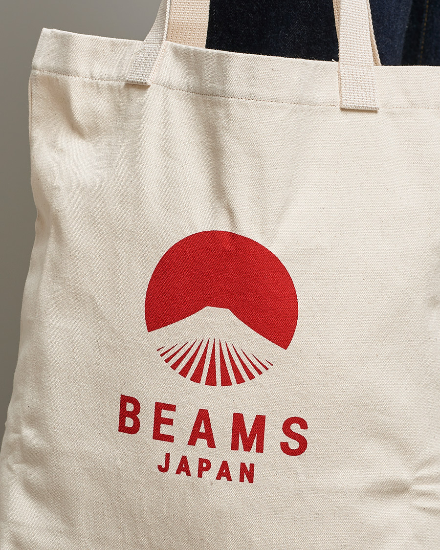 Men | Beams Japan x Evergreen Works Tote Bag White/Red | Beams Japan | x Evergreen Works Tote Bag White/Red