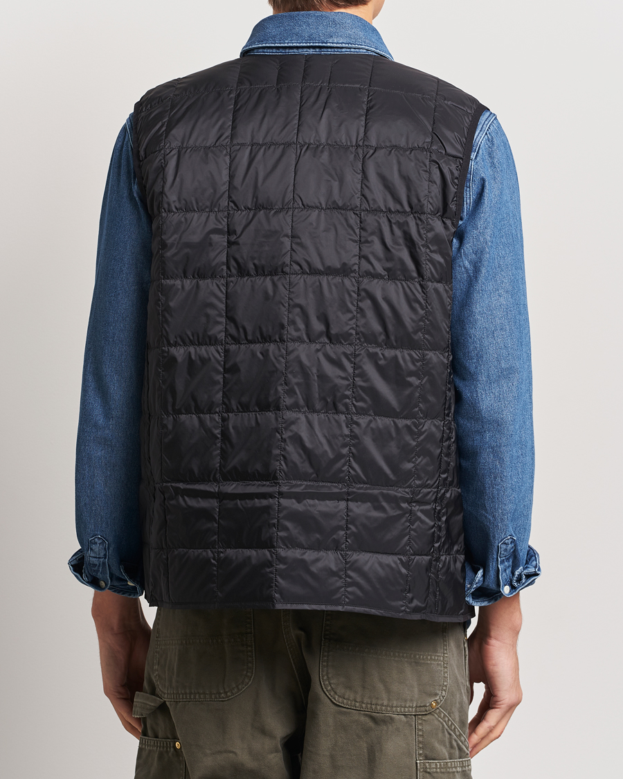 Men | Coats & Jackets | TAION | V-Neck Lightweight Down Vest Black