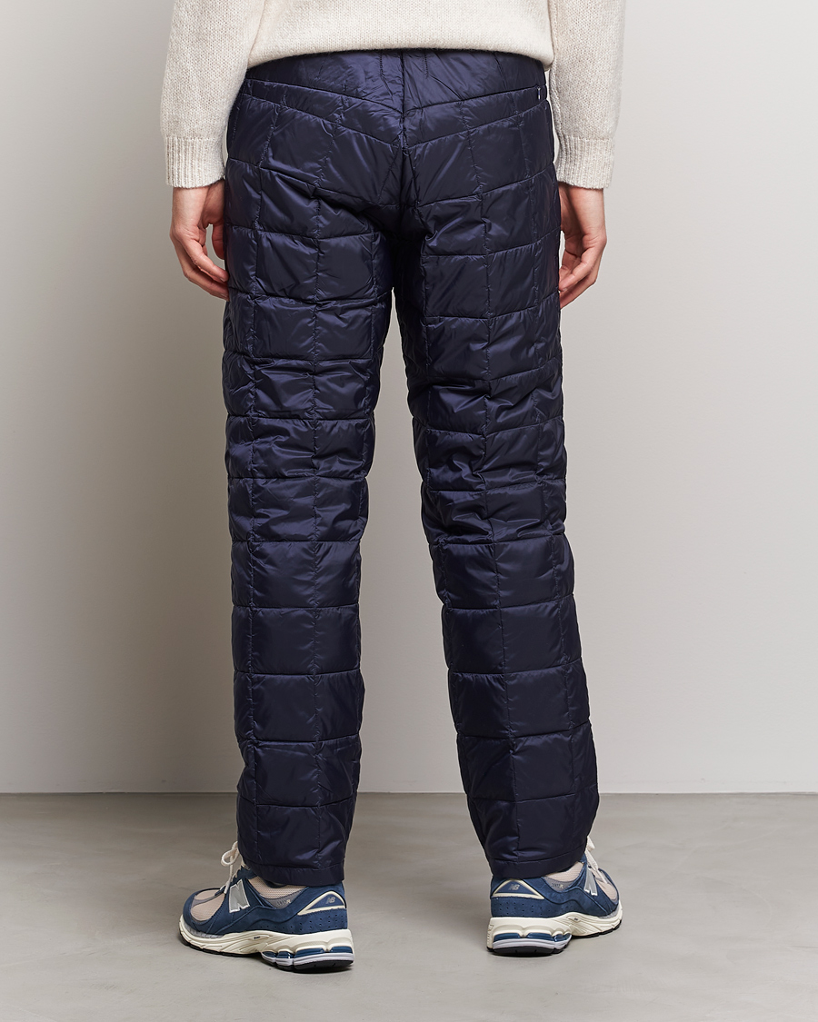Men | Trousers | TAION | Regular Straight Down Pants Navy