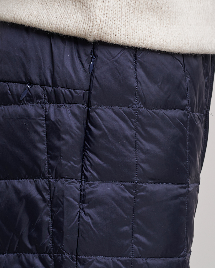 Men | Trousers | TAION | Regular Straight Down Pants Navy