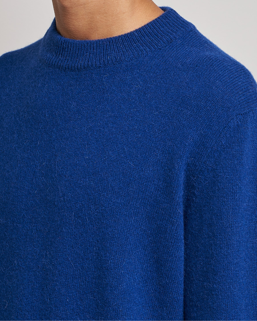 Men | Sweaters & Knitwear | Sunflower | Moon Alpaca Sweater Electric Blue