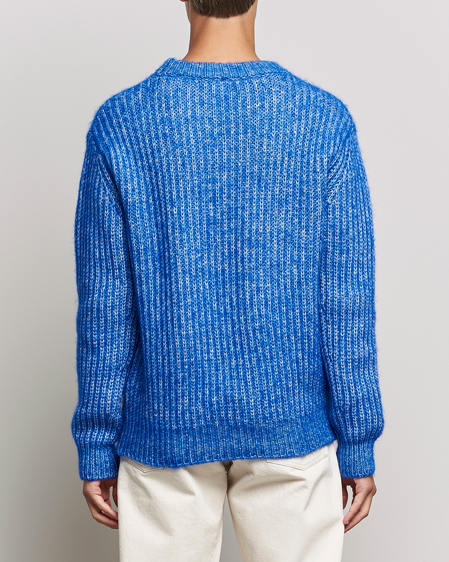 Men | Sweaters & Knitwear | Sunflower | Field Sweater Electric Blue