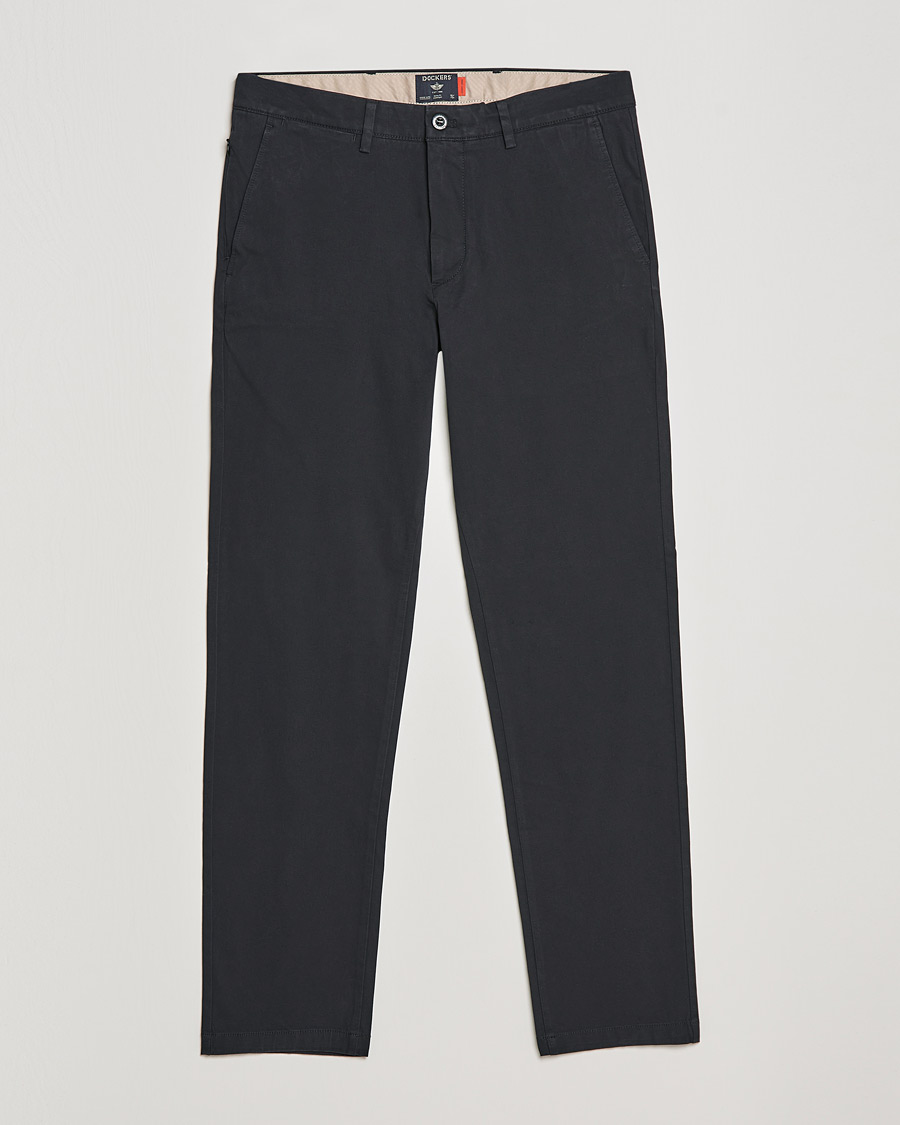 Men | Trousers | Dockers | Cotton Slim Chino Black