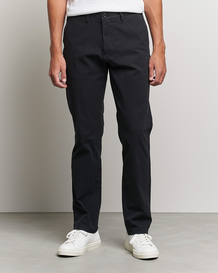 Men | Trousers | Dockers | Cotton Slim Chino Black
