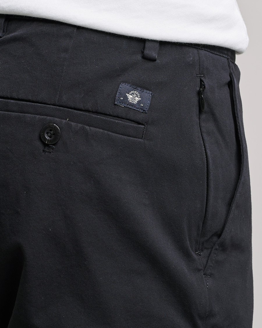 Men | Trousers | Dockers | Cotton Slim Chino Black