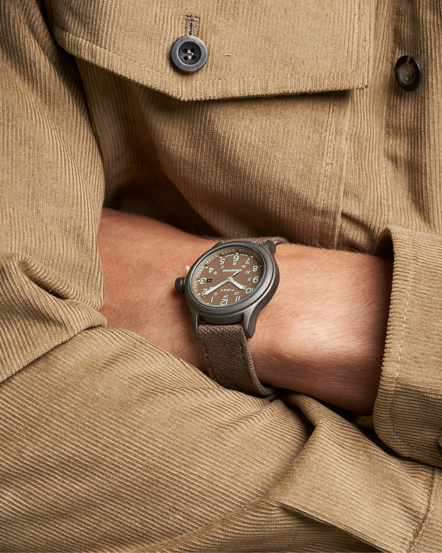 Men | Timex Expedition North Indiglo Watch 41mm Sierra Brown | Timex | Expedition North Indiglo Watch 41mm Sierra Brown