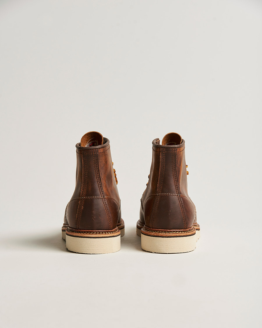 Men | Boots | Red Wing Shoes | Moc Toe Boot Copper Rough/Tough Leather