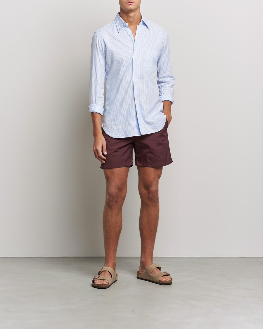Men | Swimwear | Orlebar Brown | Bulldog II Medium Lenght Swim Shorts Damson