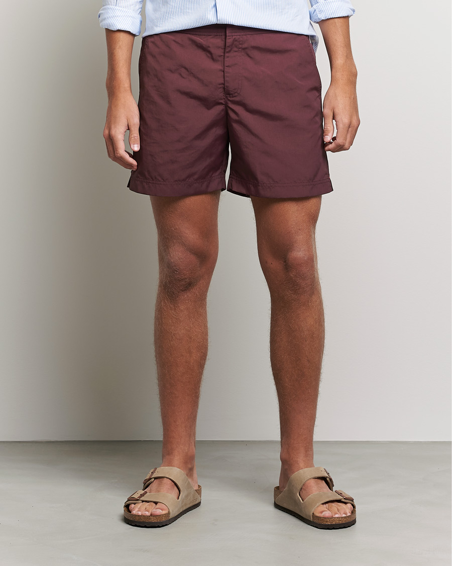 Men | Swimwear | Orlebar Brown | Bulldog II Medium Lenght Swim Shorts Damson