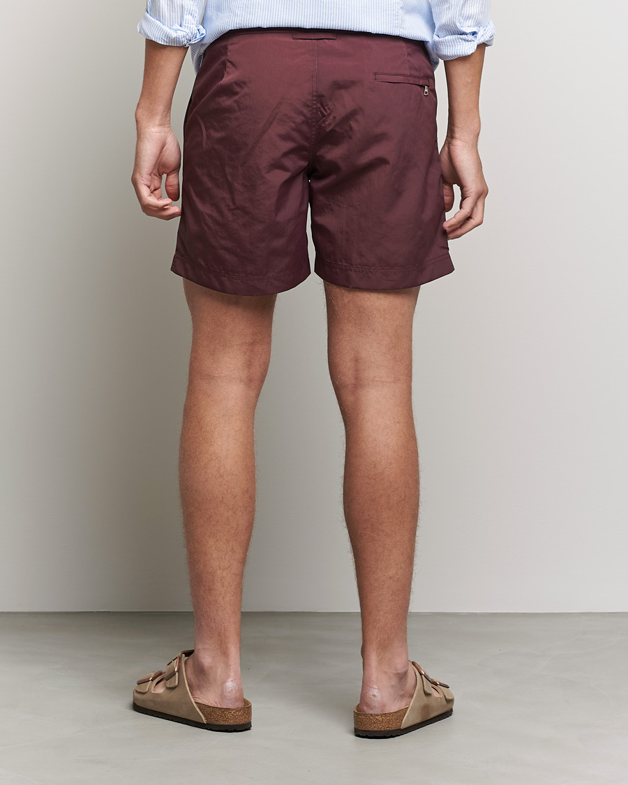 Men | Swimwear | Orlebar Brown | Bulldog II Medium Lenght Swim Shorts Damson