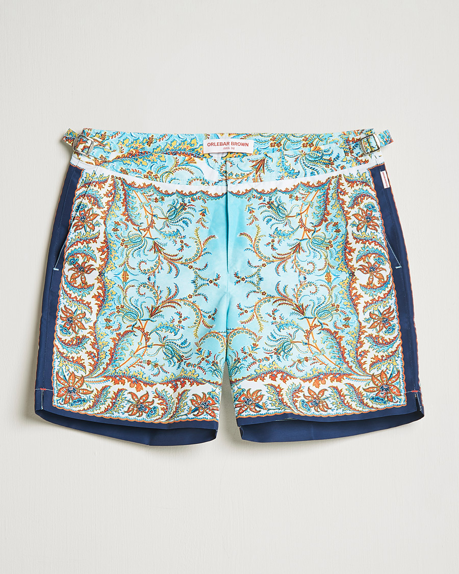 Men | Swimwear | Orlebar Brown | Bulldog Praire Paisley Swim Shorts Multi