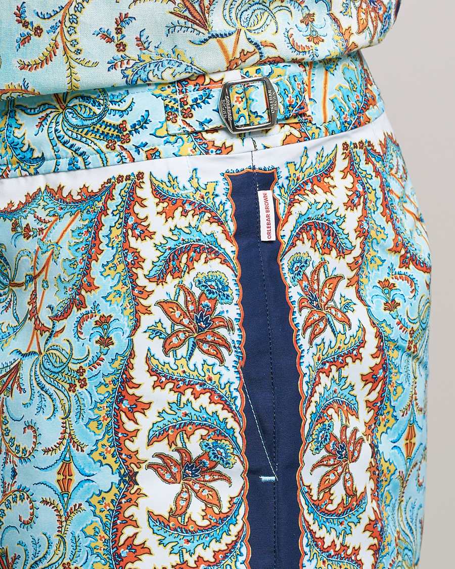 Men | Swimwear | Orlebar Brown | Bulldog Praire Paisley Swim Shorts Multi