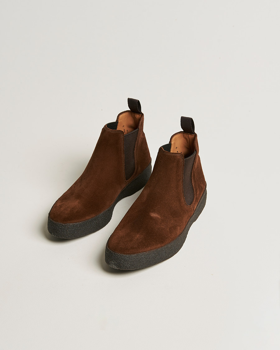 Men | Boots | Sanders | Adam Chelsea Boot Polo Snuff Suede