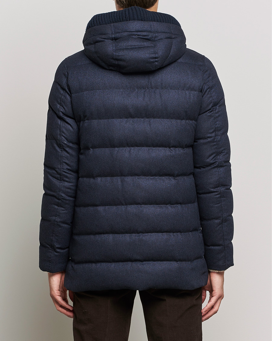 Men | Coats & Jackets | Herno | Cashmere Parka Navy