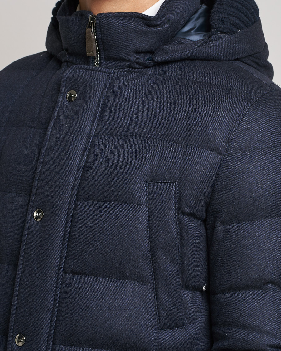 Men | Coats & Jackets | Herno | Cashmere Parka Navy
